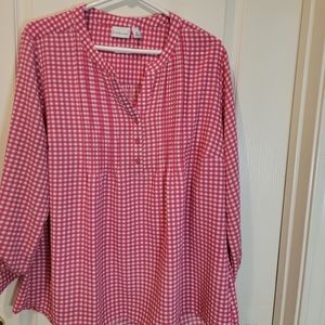 Kim Rogers, XL, Pink Blouse